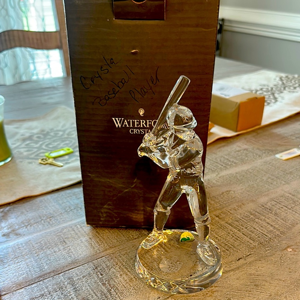 Waterford Crystal Sports Figurine Boston Red Sox